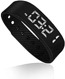 Schrittzähler Pedometer Einfach bedienung Fitness Armband...